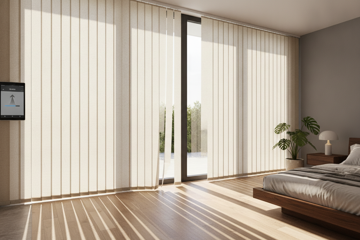 Why I Purposely Bought 90 Inch Vertical Blinds for a 72-Inch Door