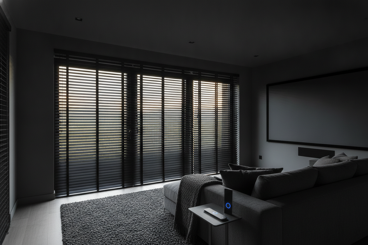 Why Heavy Black 2 Inch Blinds Finally Fixed My Home Theater
