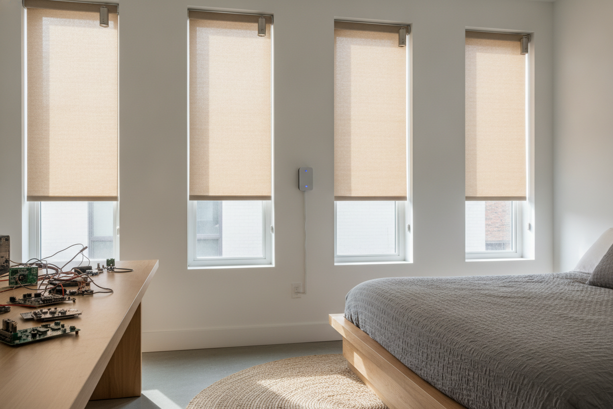 I Hacked Smart Motors Into 13 Inch Blinds (And Barely Kept My Sanity)