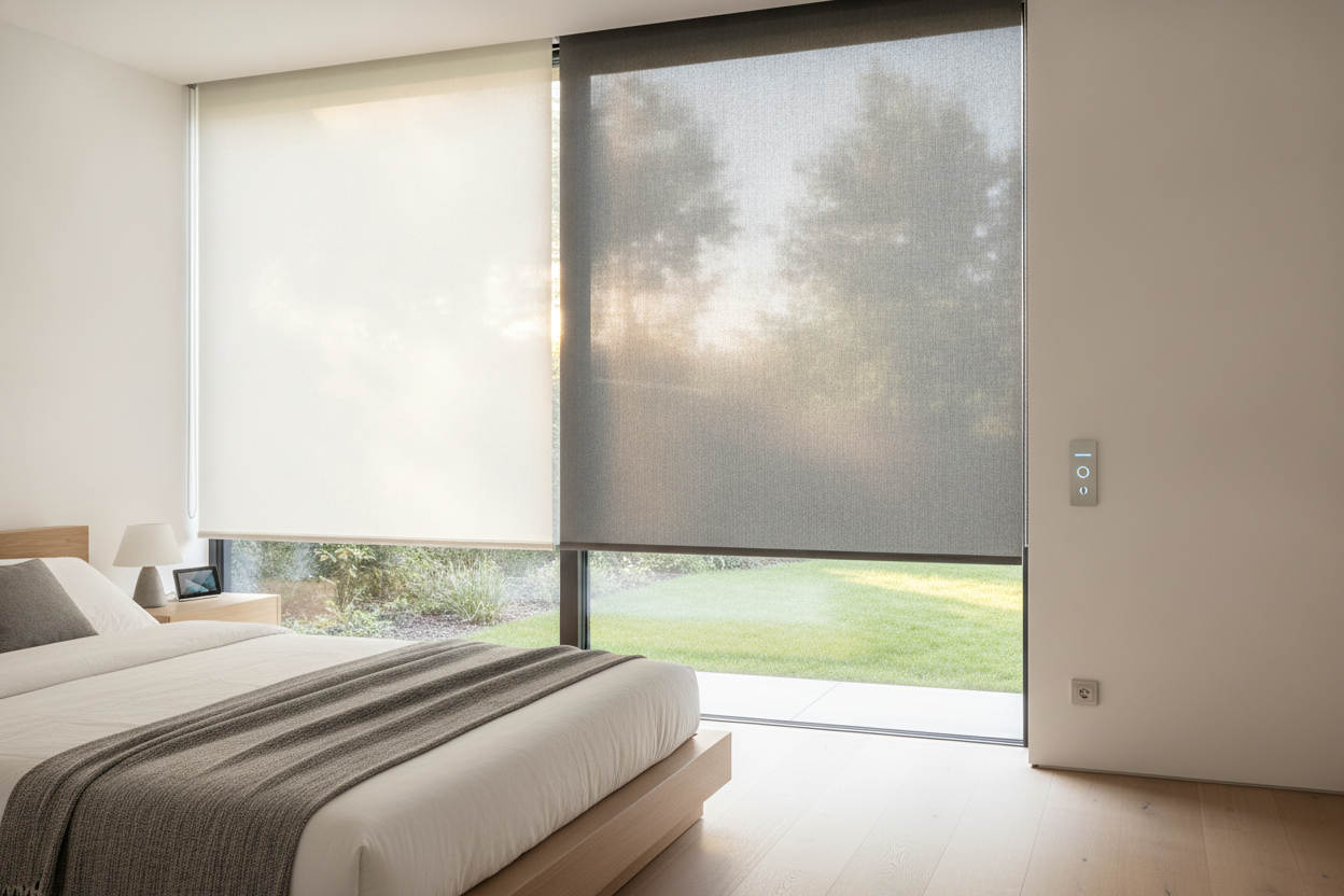Why I Replaced Every Dust-Magnet Slat With Roller Blind Shades