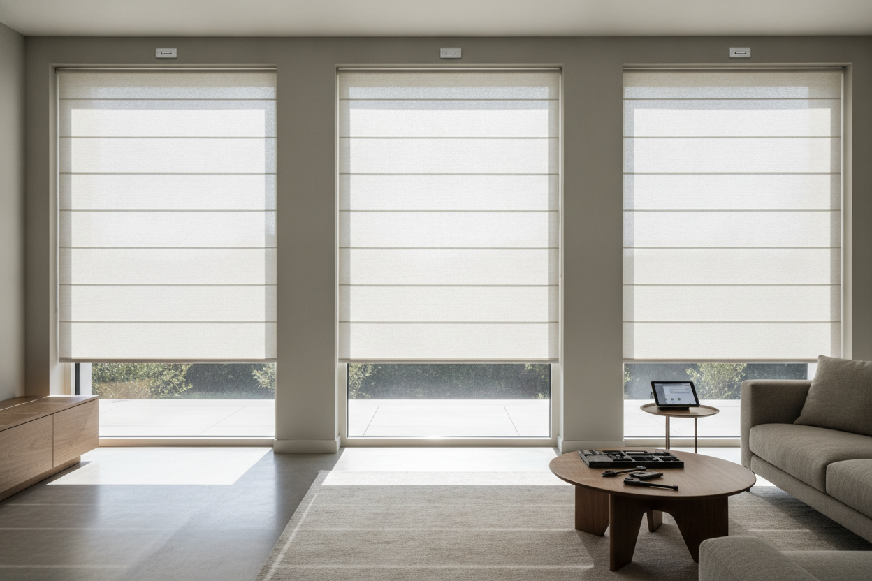 How Modern Window Roller Blinds Fixed My Dated 90s Living Room