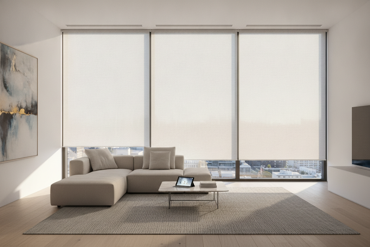 Why I Split My Roller Blinds on Large Windows Instead of Buying Custom