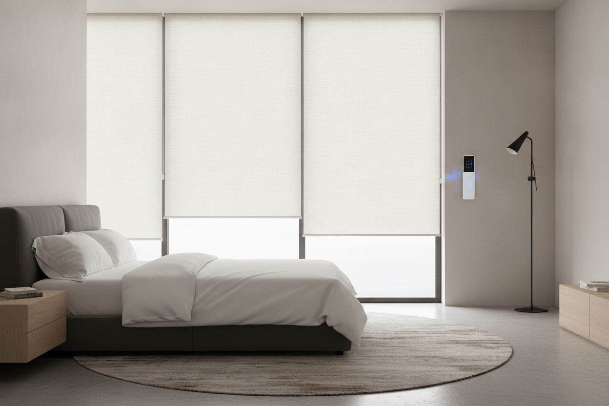 Heavy Curtains Are Dead: Why I Upgraded to Roller Blinds for Bedroom