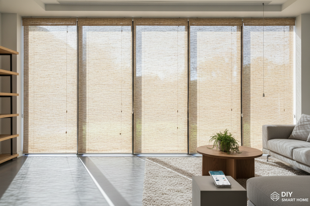 Stop Buying Plastic: How to Automate Natural Blinds