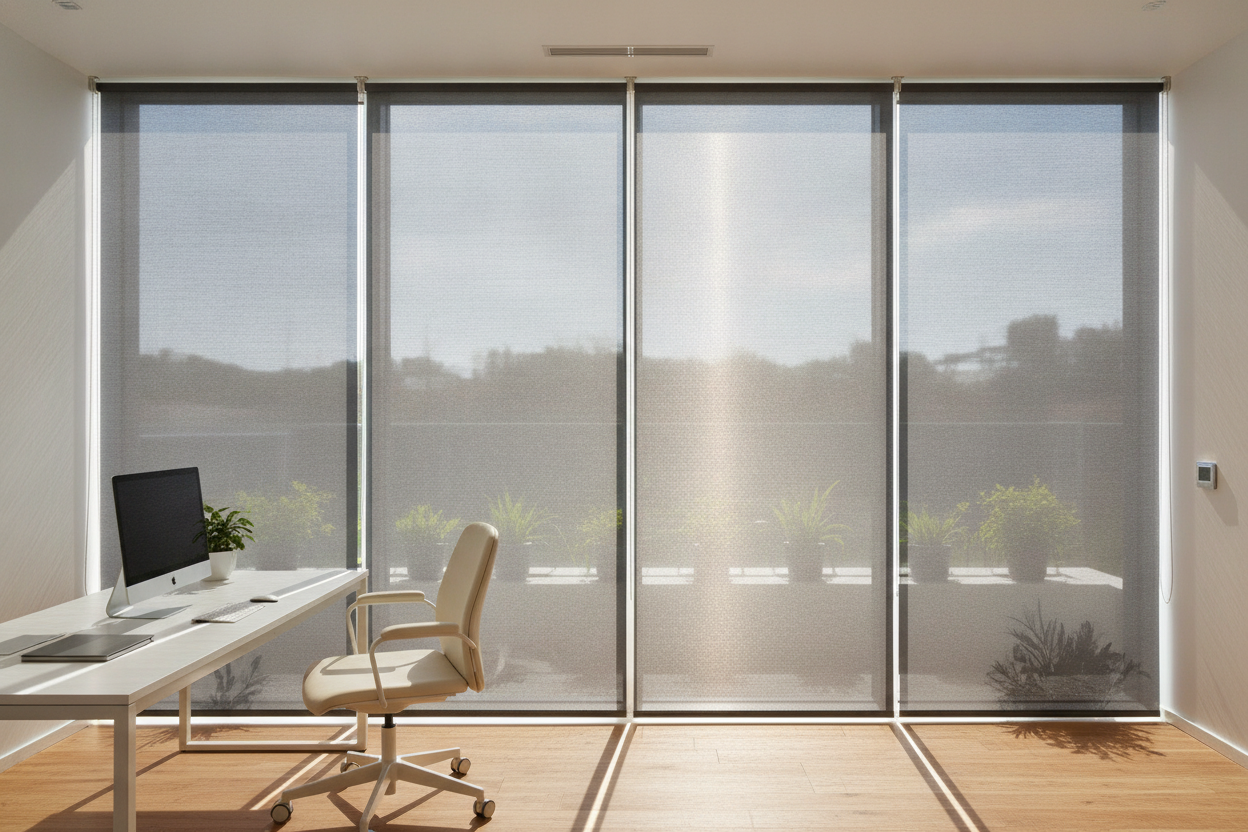 The Truth About Automating Solar Film Blinds in a Hot Room