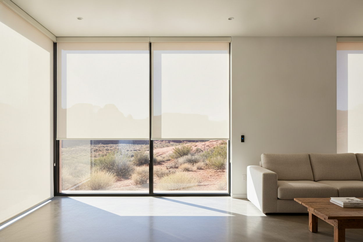Stop Baking Your Windows: Why You Need a Roller Shade Outside