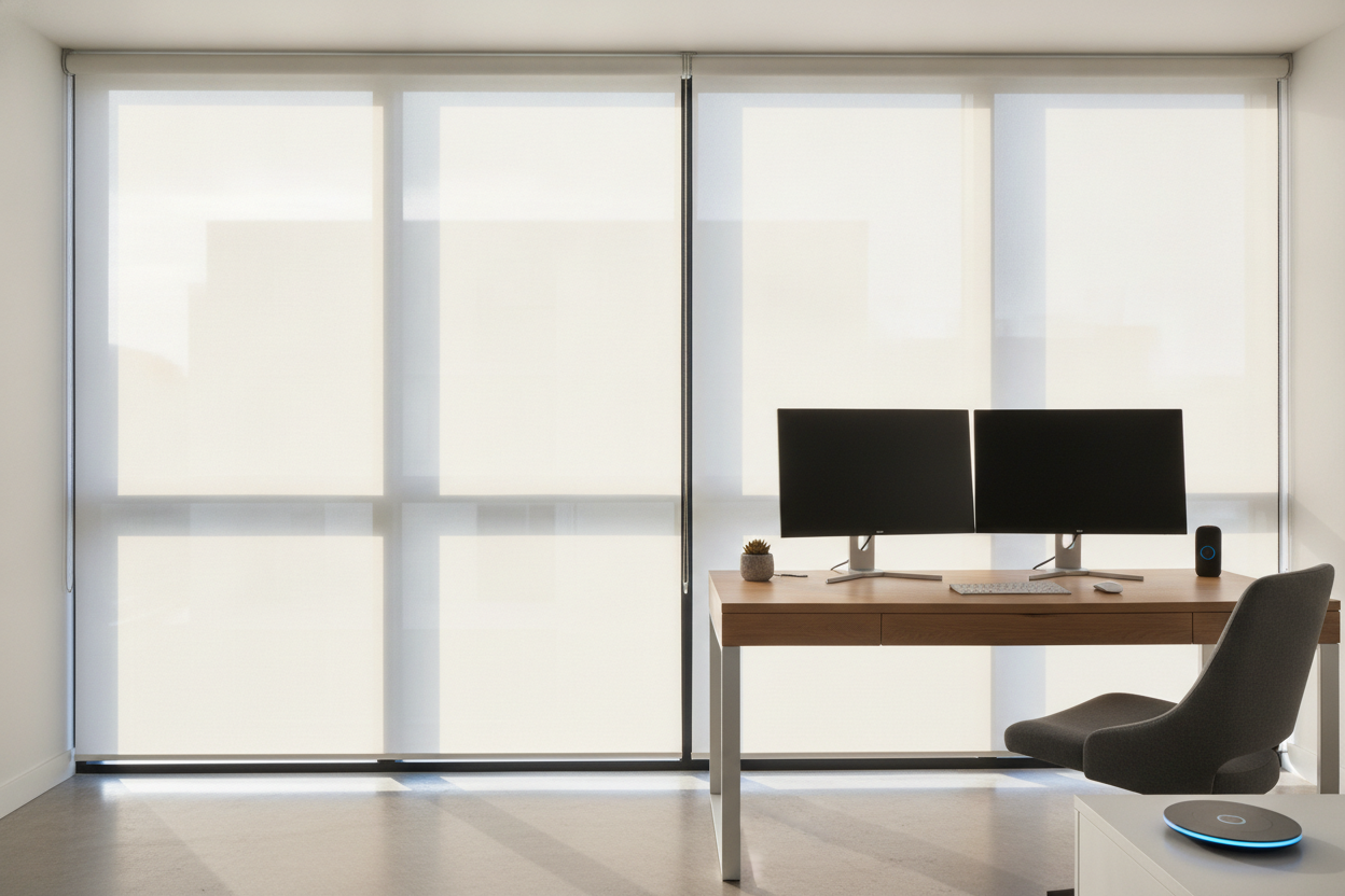 My Neighbors Saw Everything Until I Automated Semi-Sheer Blinds