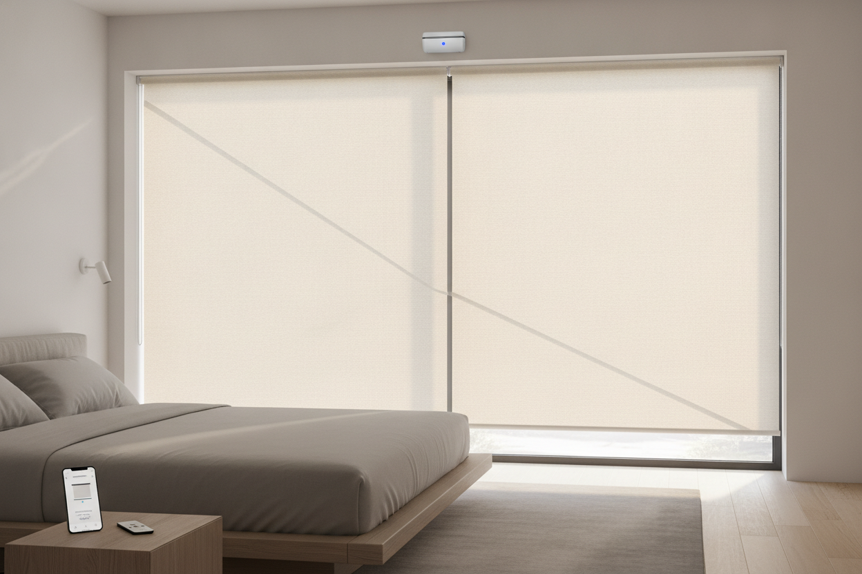Stop Buying Heavy Fabrics: Why Polyester Roller Shades Win for Automation