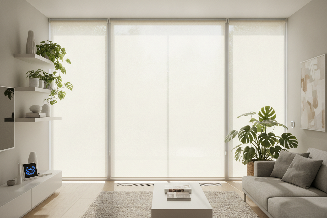 The Best Light Filtering Roller Shades Saved My Dying Houseplants