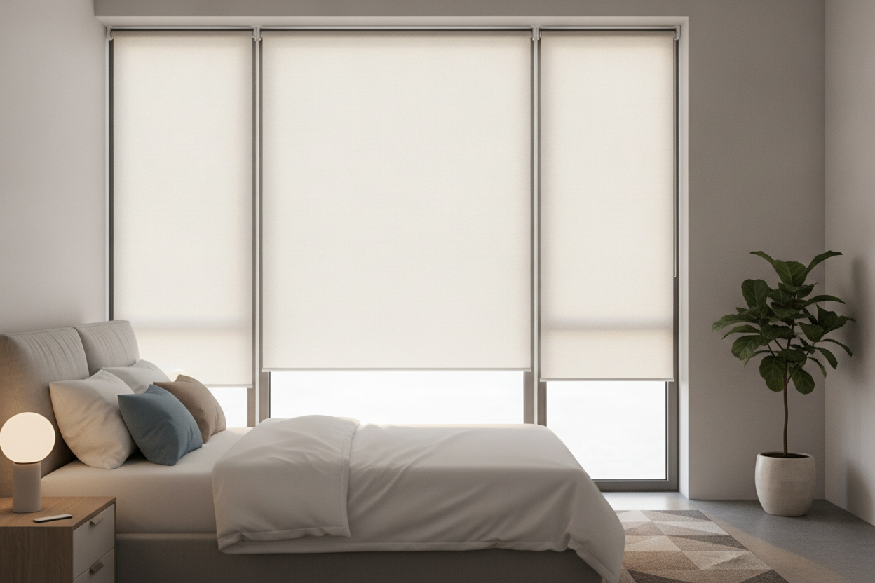 I Lost a Deposit Over Drilled Holes: Why I Use Blinds on Tension Rods