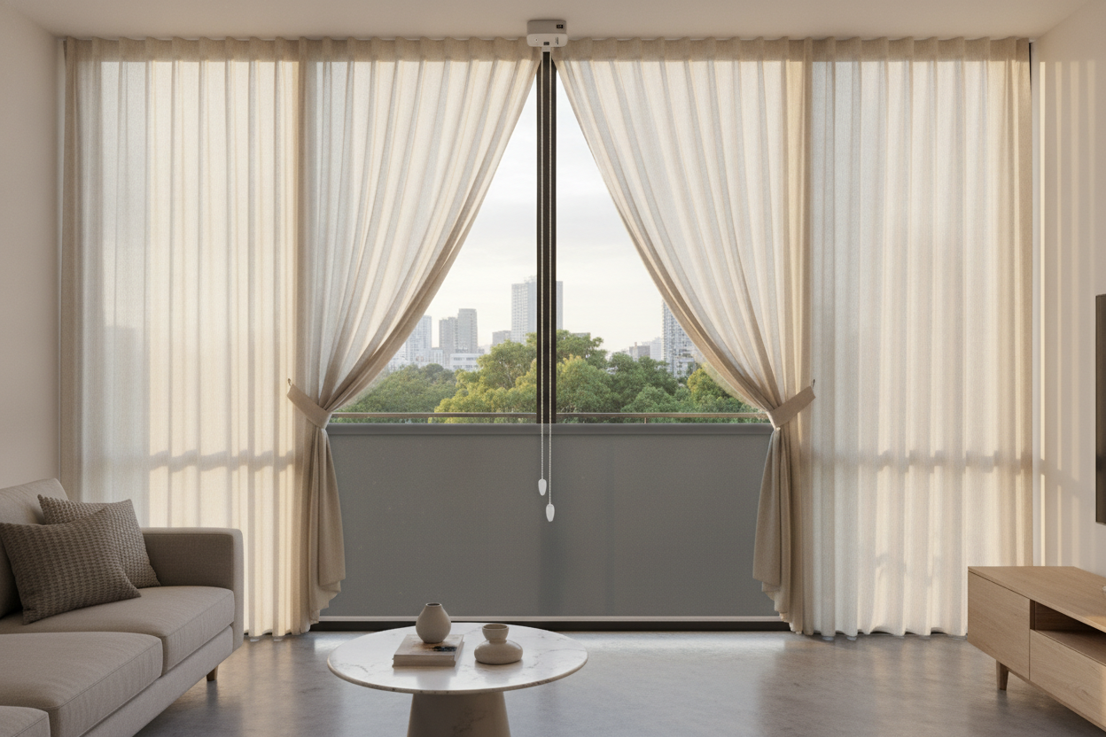 Why I Intentionally Put a Manual Roller Shade in My Smart Home