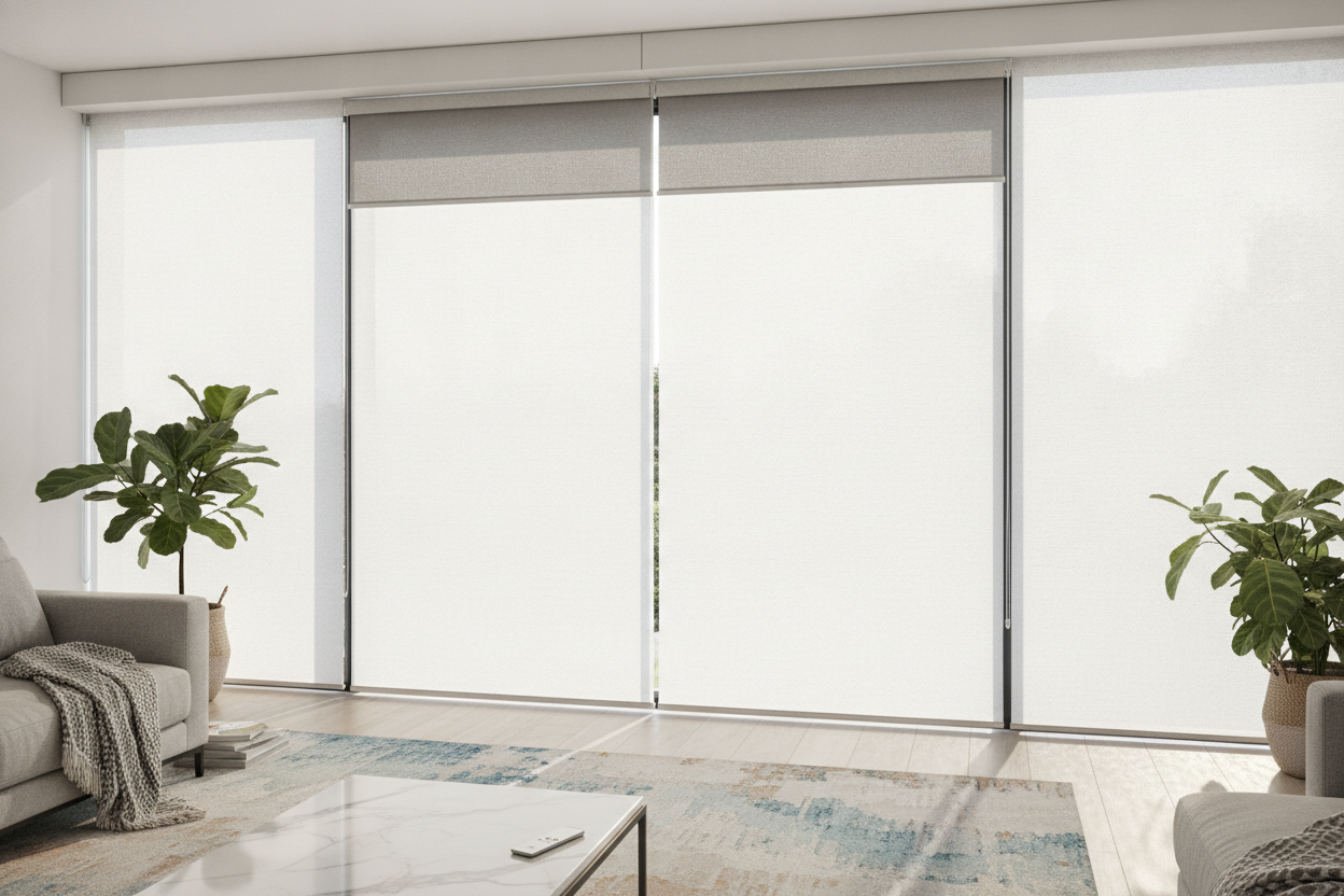 Are Roller Shades With or Without Valance Better for Smart Homes?