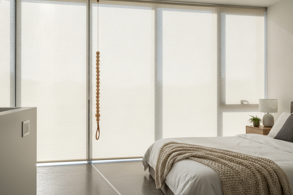 I Stopped Smudging My Blinds With These DIY Roller Shade Pulls