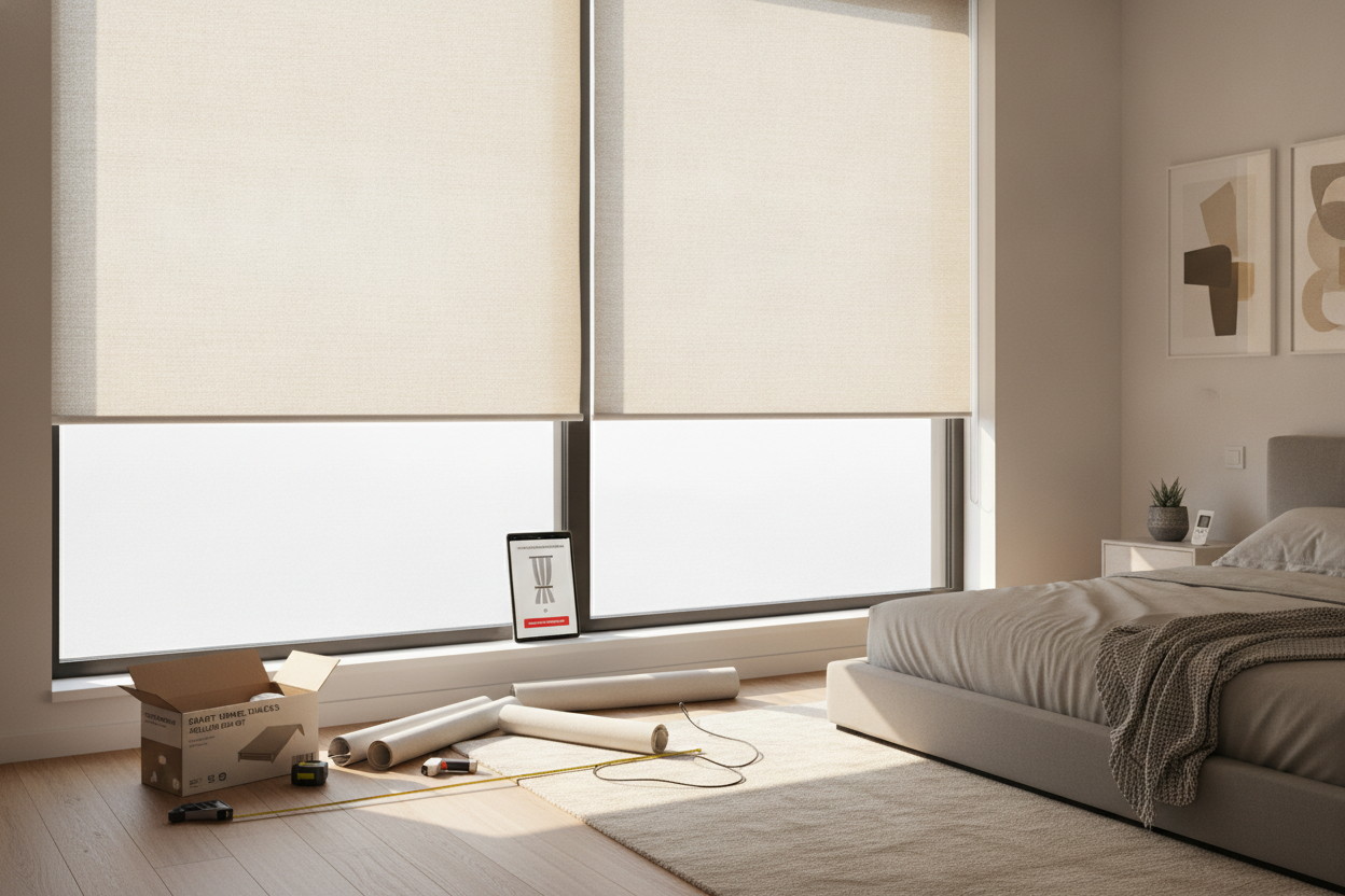 I Ruined a Smart Blind Because I Got the Roller Shade Dimensions Wrong