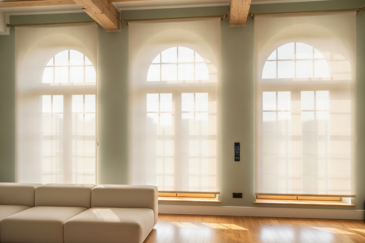 I Trimmed 26 Inch Window Shades for Twin Windows (And Regretted It)