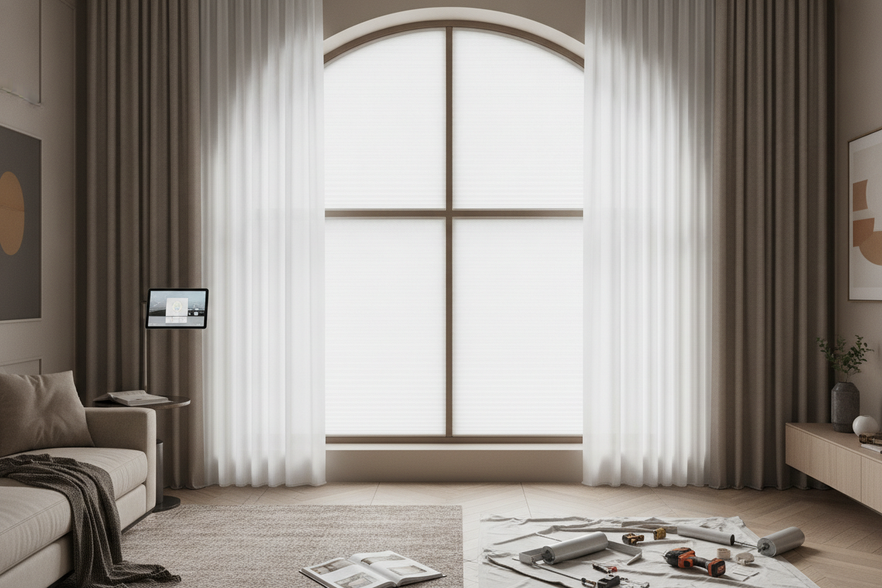 Why Window Shades for Half Round Windows Are So Annoyingly Hard to Find