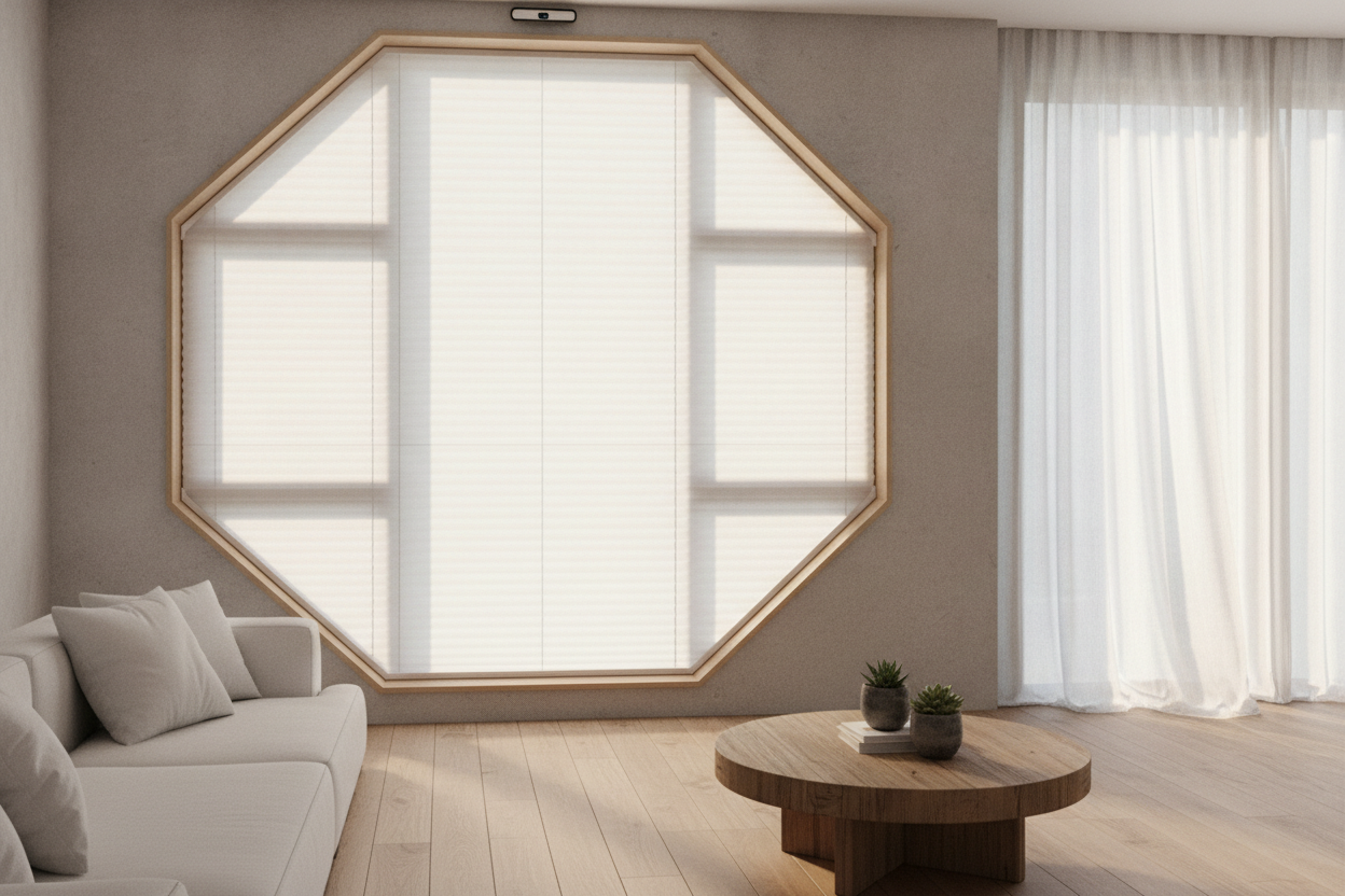 I Hacked Smart Blinds for Octagon Window Frames (Here's How)