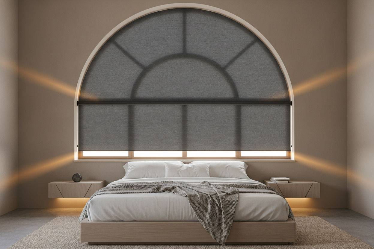 That Arch is Ruining Your Sleep: My Fix for Half Moon Window Shades