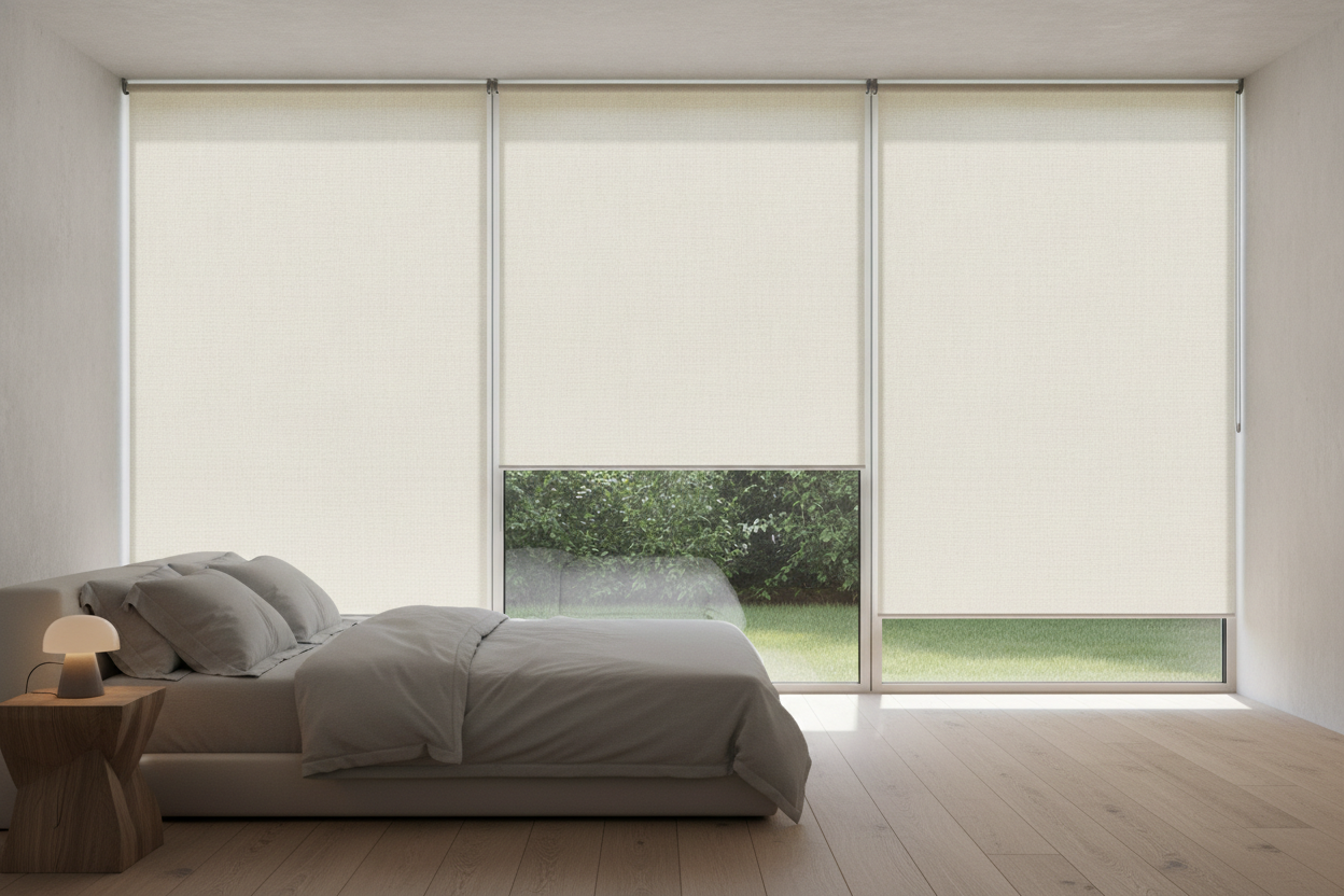 I Hung Floor to Ceiling Window Shades (And Snapped the Chain)