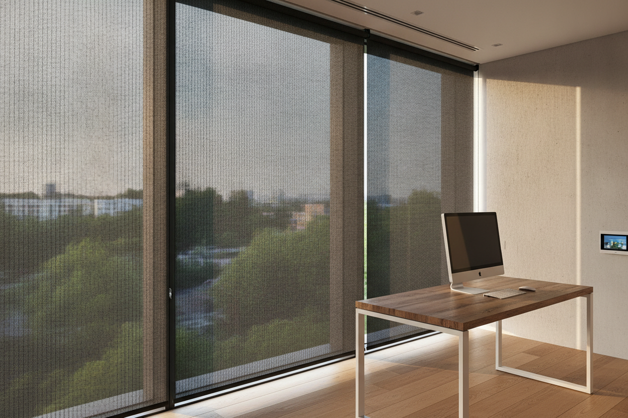The Counterintuitive Reason I Switched to Black Mesh Window Shades