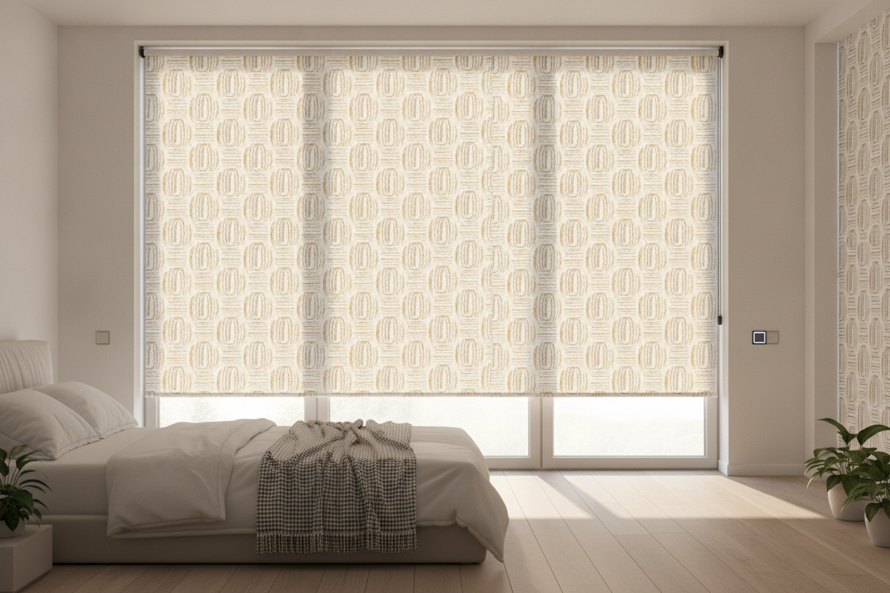 Can You Put a Custom Window Shade Pattern on a Smart Motor?