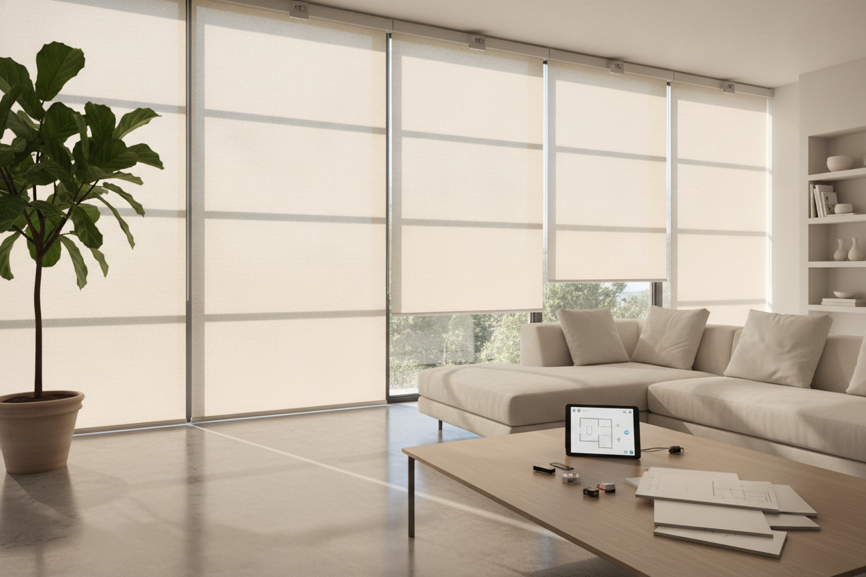 I Used $4 IKEA Paper Blinds to Map My House Before Buying Smart Shades