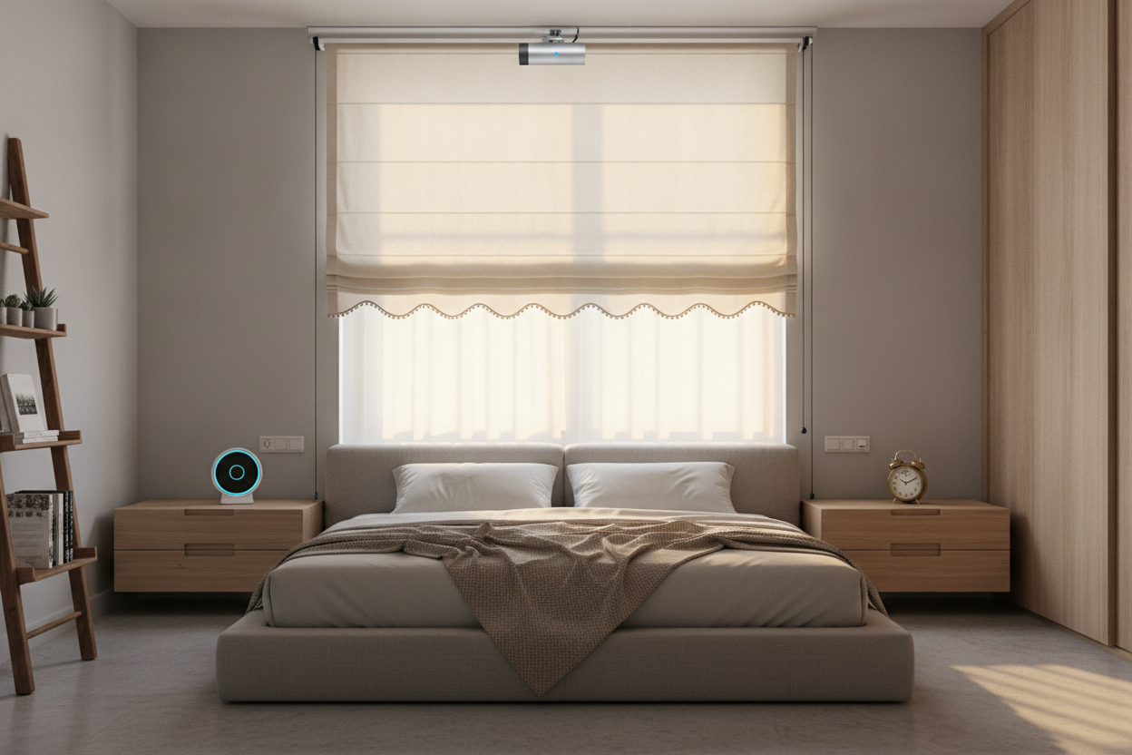 Why I Hid Smart Motors in Old-Fashioned Roll Up Window Shades
