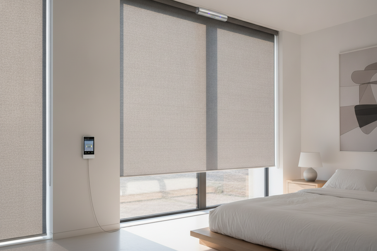 Are Fabric Pull Down Window Shades Too Heavy for Smart Motors?