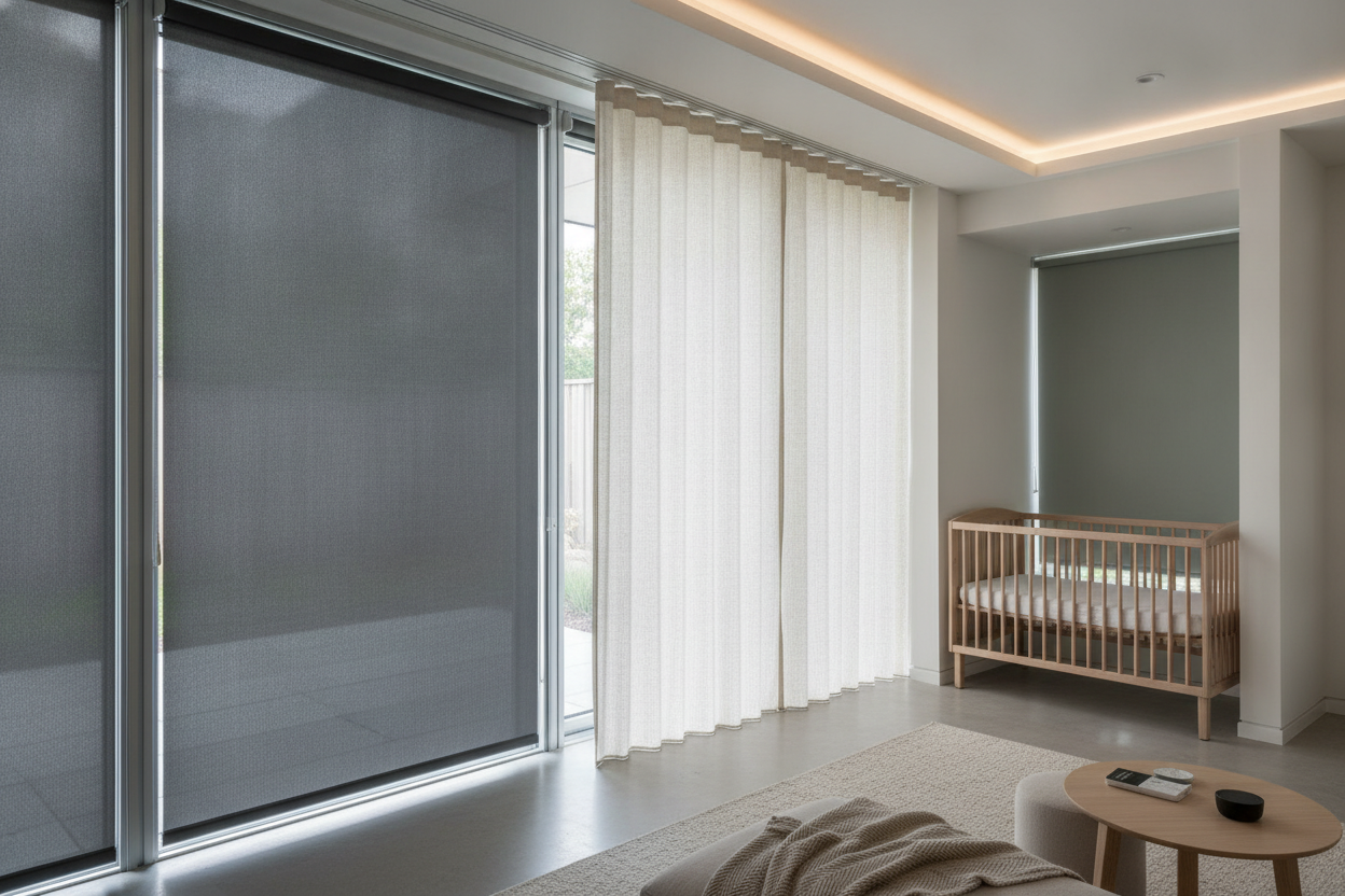 Don't Flinch at the Motorized Outdoor Shades With Side Tracks Cost