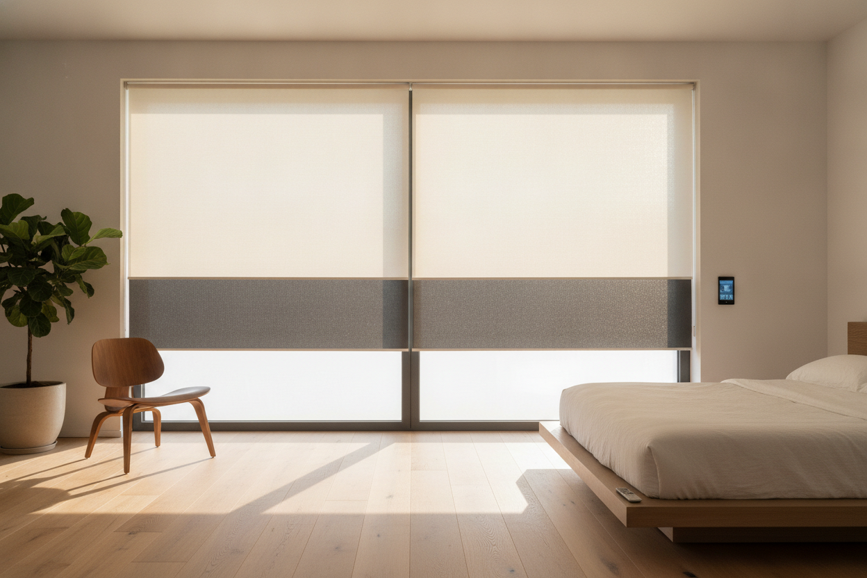 The Privacy Trap: Why I Switched to a Solar Shades Blackout Combo