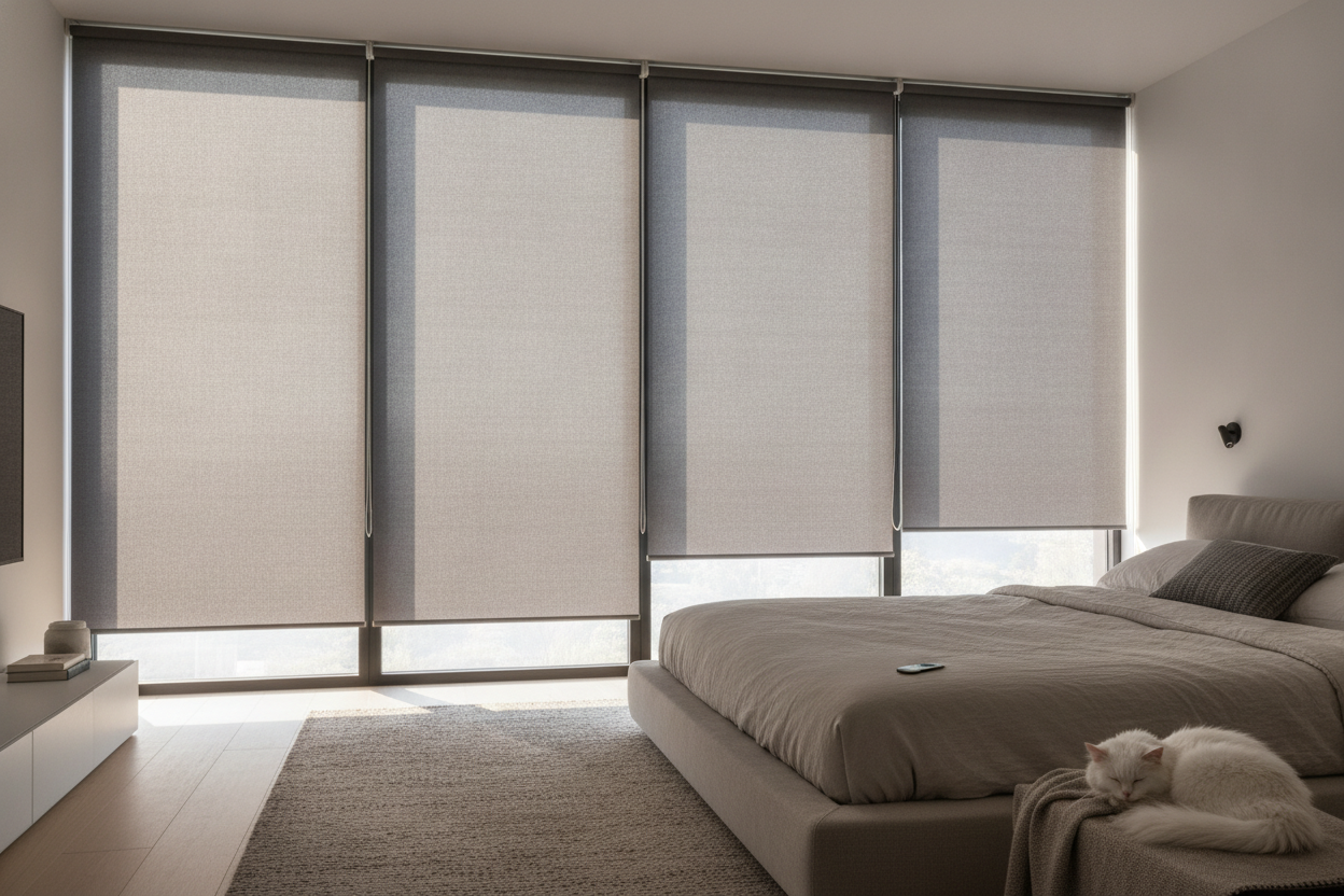 Why I Swapped My Mangled Cords for an Automated Roller Shade