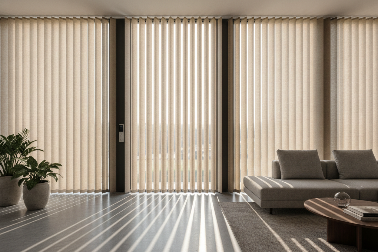 Stop Hating on Motorised Vertical Blinds (They Saved My Giant Windows)