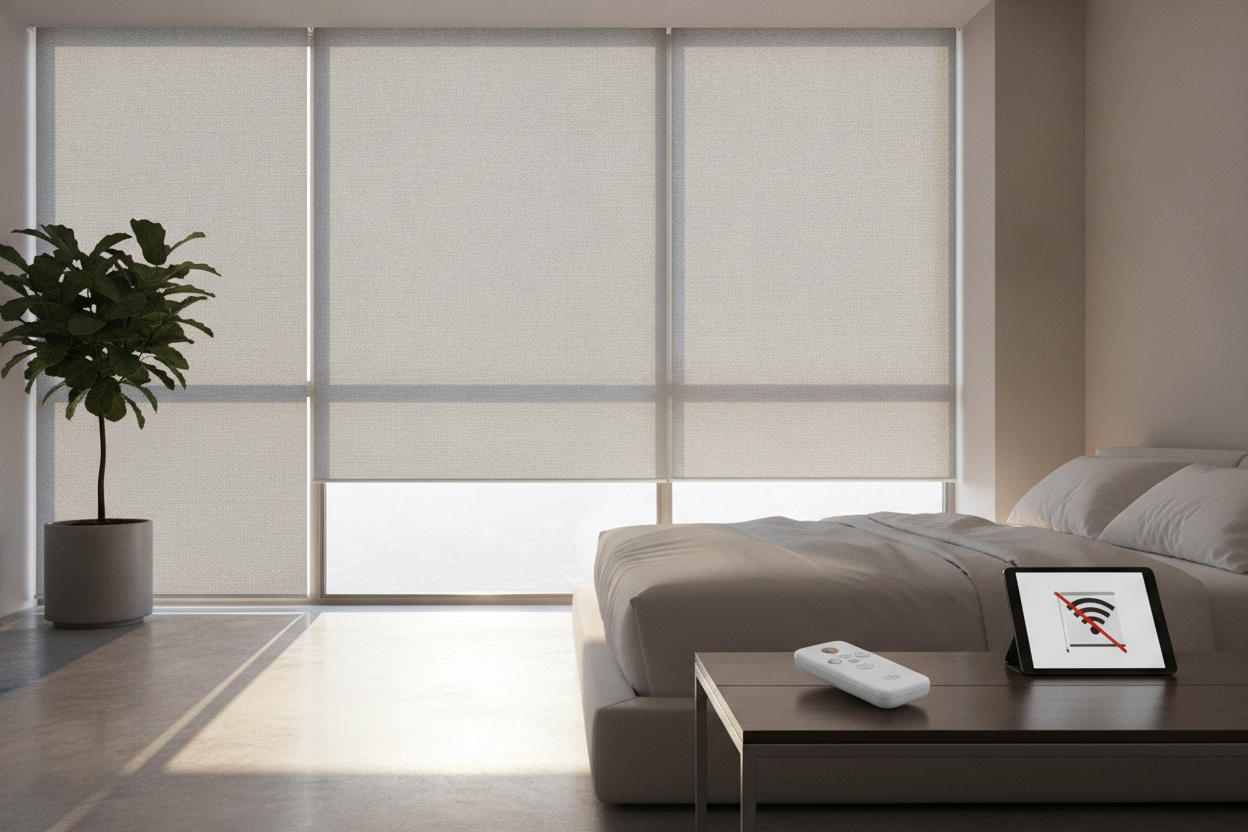 Wi-Fi Down Again? Why I Only Buy Remote Controlled Roller Blinds