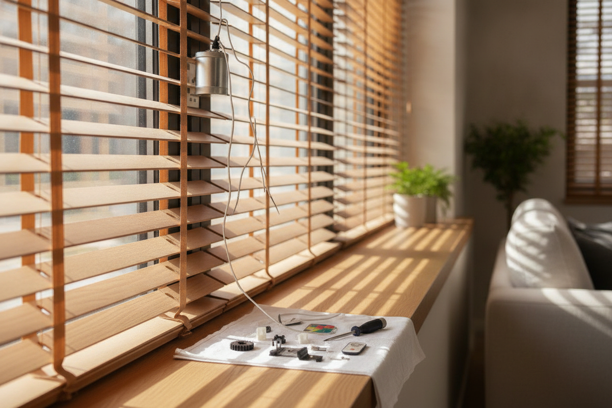 I Snapped a Cord: A Frustrated Guide to Parts of Venetian Blinds