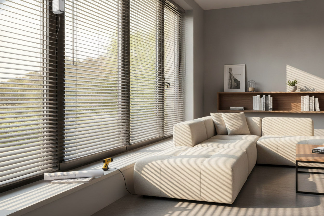 The Motor Doesn't Fit: How I Automated My Narrow Venetian Blinds