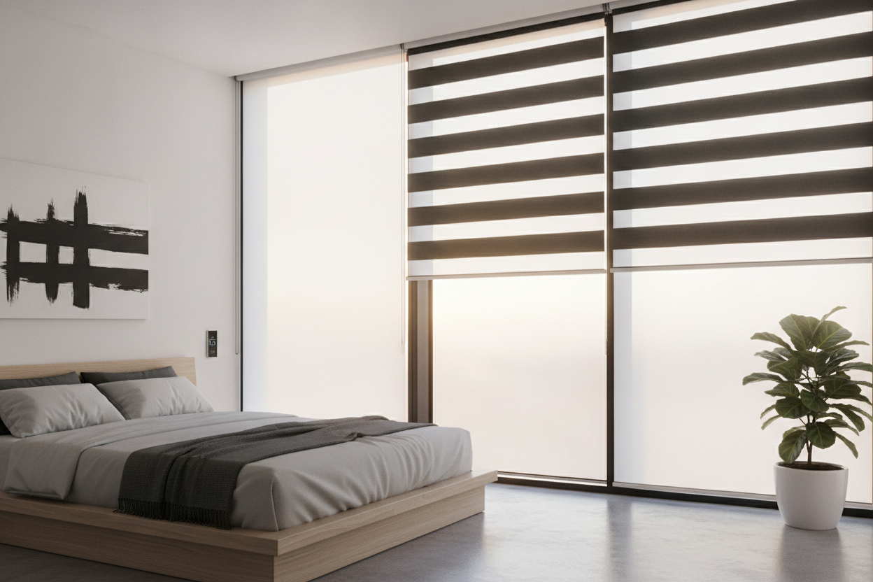 I Tried the Blinds Black and White Trend (And Ruined My Living Room)