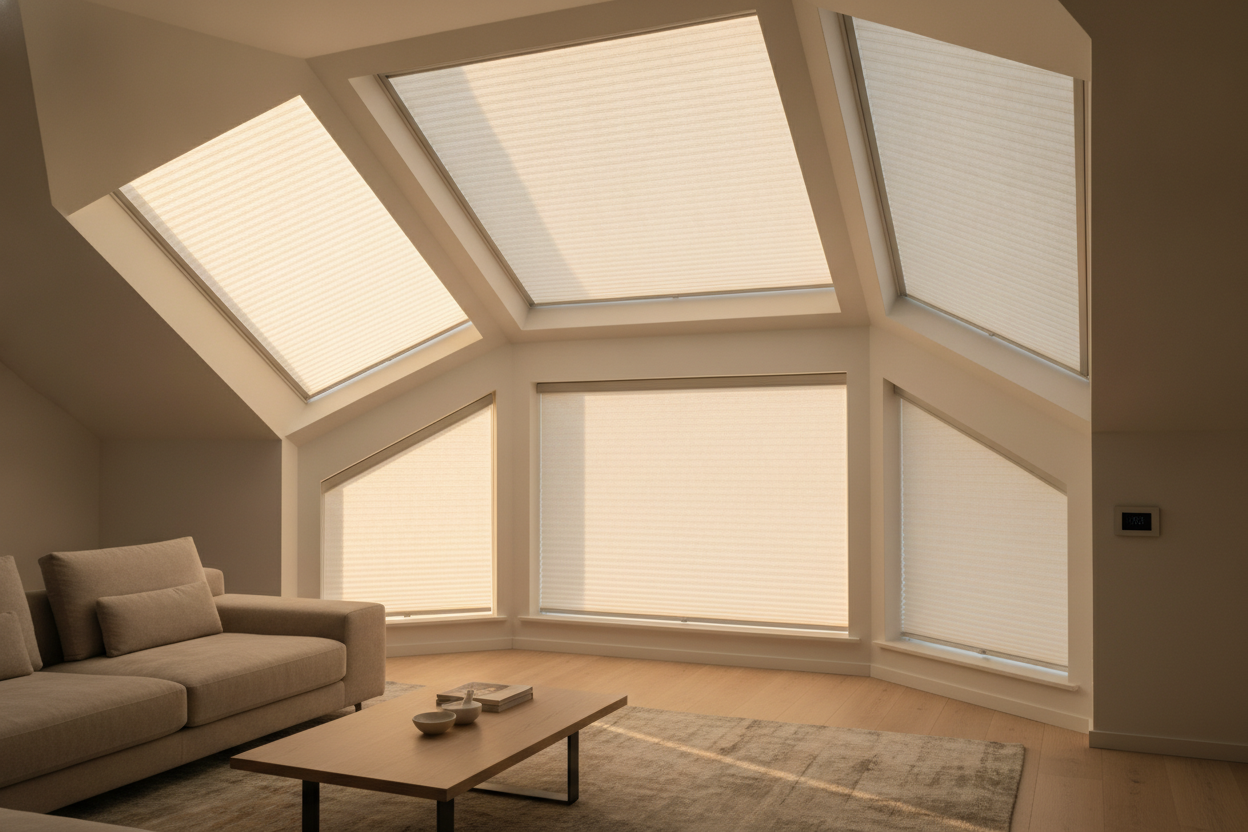 How Plissé Blinds Finally Fixed My Slanted Window Nightmare