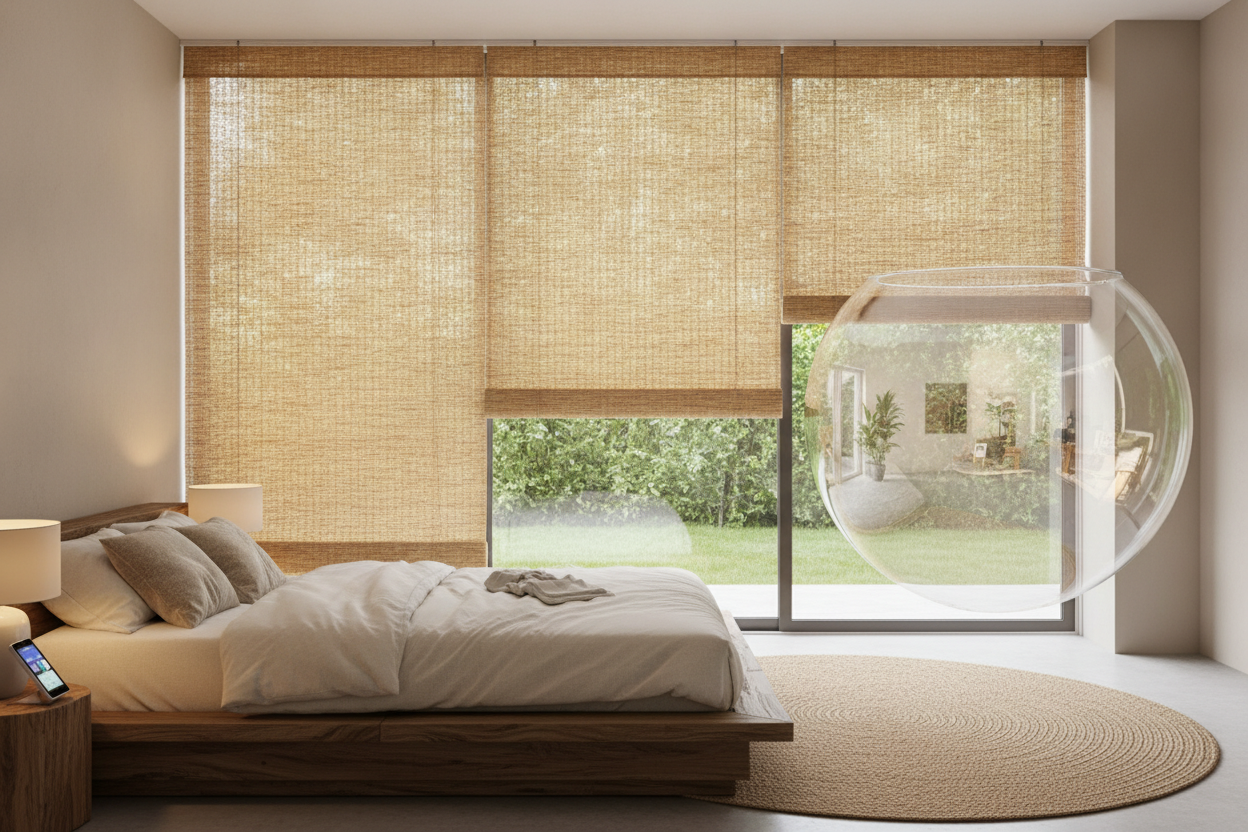 Your Bamboo Roller Blinds Are Turning Your House Into a Fishbowl