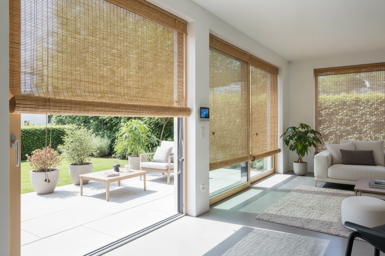 My Exterior Bamboo Roller Blinds Rotted (Here's What I Use Now)