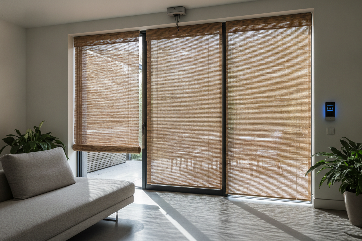 How I Finally Automated My Massive Outdoor Bamboo Blind
