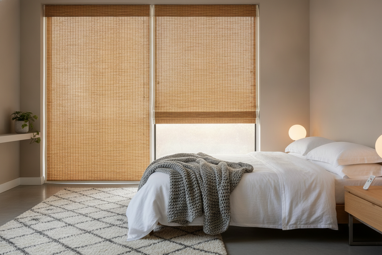 I Finally Slept Past 6 AM Thanks to Bamboo Blinds With Liner
