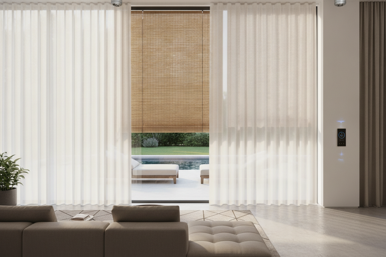 Smart Shades vs Outdoor Roll Up Bamboo Blinds: My Summer Test