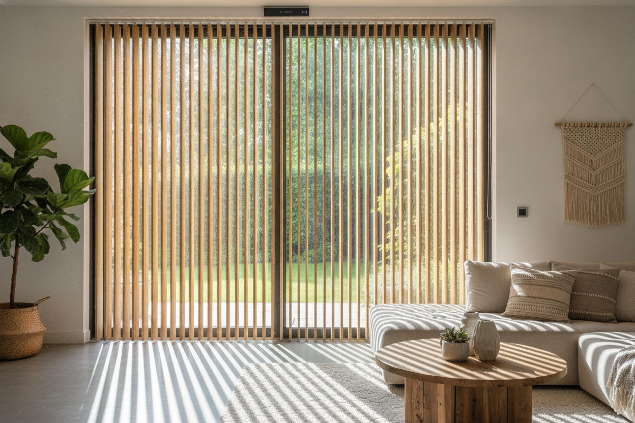Your Sliding Door Track Can't Handle Bamboo Vertical Window Blinds