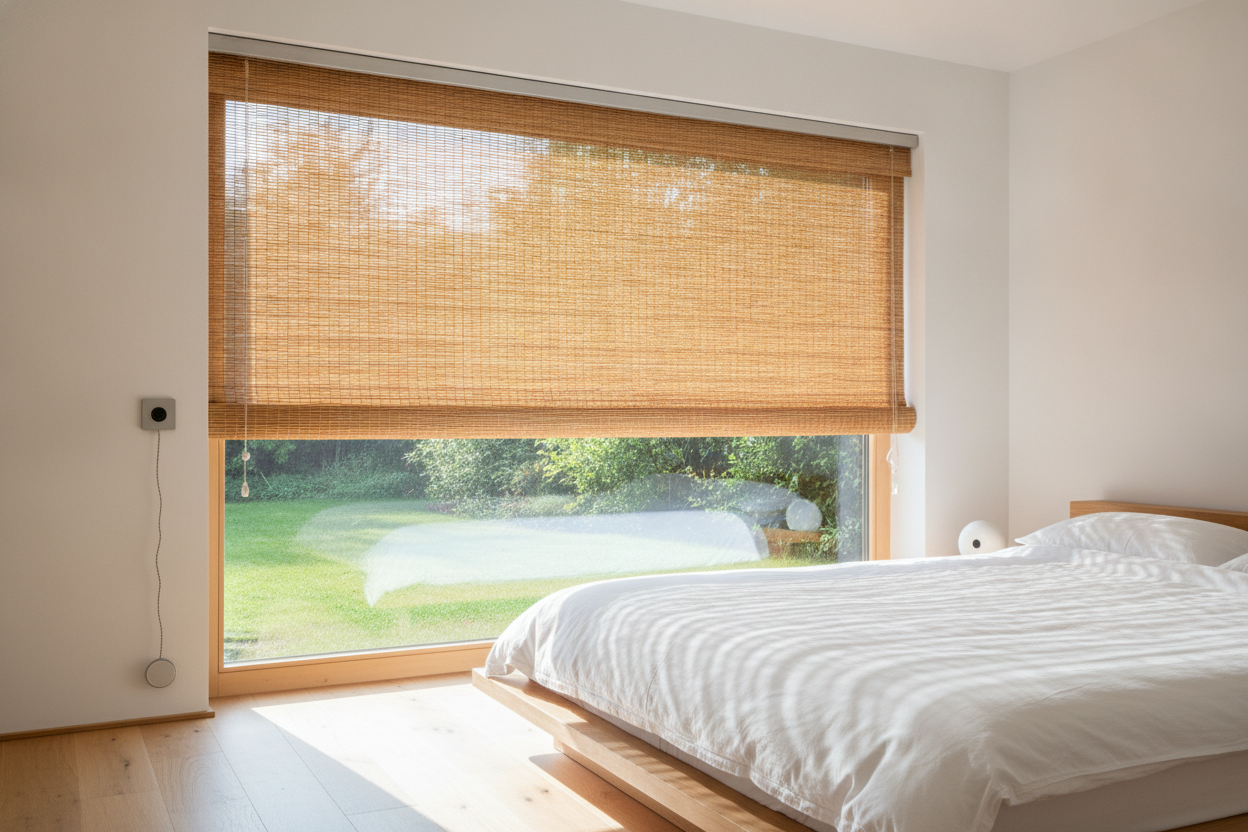 I Automated the Cheapest Bamboo Blinds I Could Find