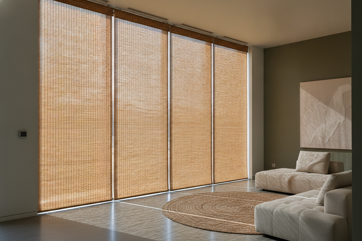 Why I Ditched 4 Small Blinds for Extra Wide Bamboo Shades