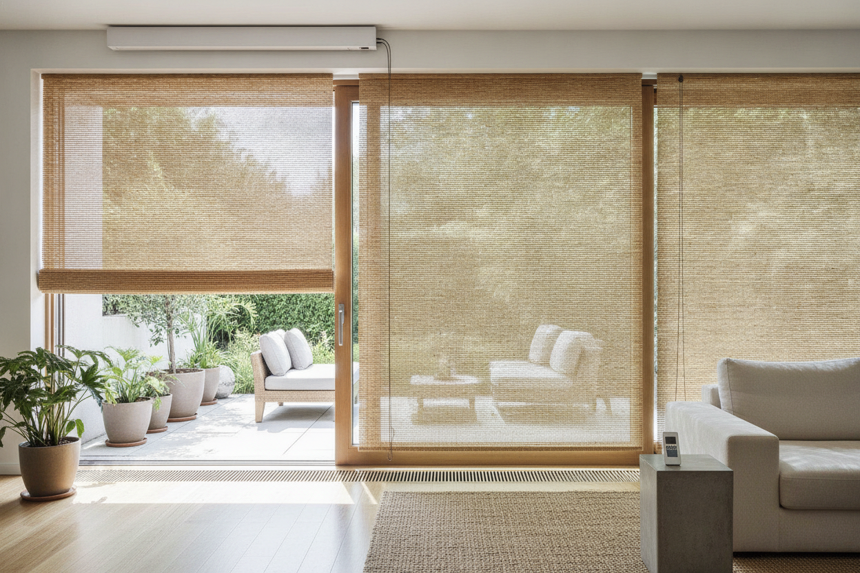 How I Motorized Bamboo Shades for Outside (And Saved My Smart Tech)