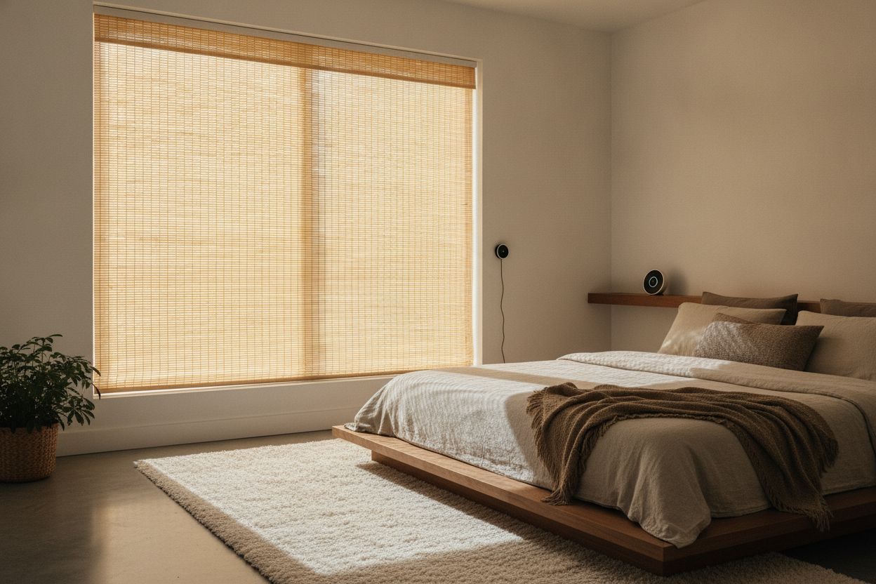 I Made Affordable Bamboo Shades Look Like $500 Smart Blinds