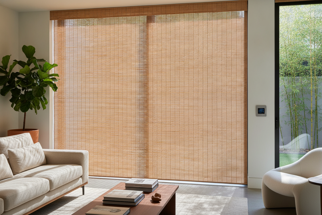 Standard Sizes Look Cheap (Why I Automated a Custom Bamboo Shade)