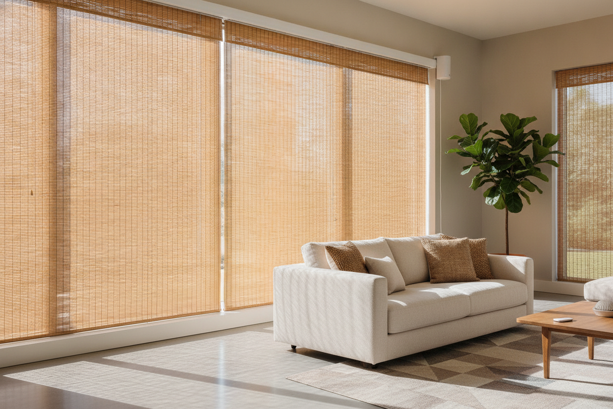 I Ruined My Drywall Learning How to Hang Bamboo Blinds (Do This Instead)