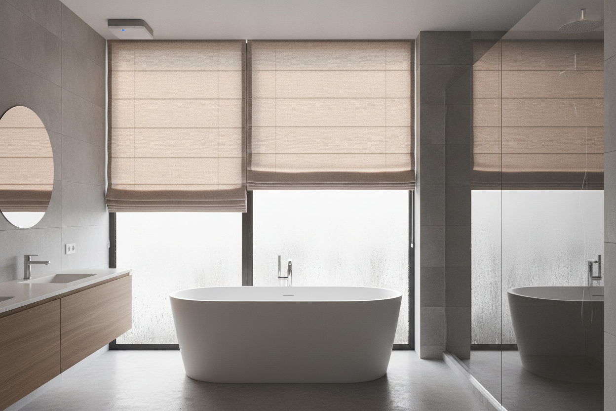 Steam Killed My Smart Motors (A Faux Bamboo Shade Saved Them)